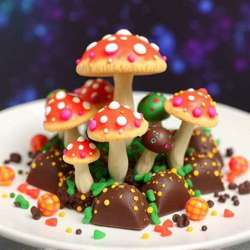Psilocybin Magic Mushroom Chocolates Display