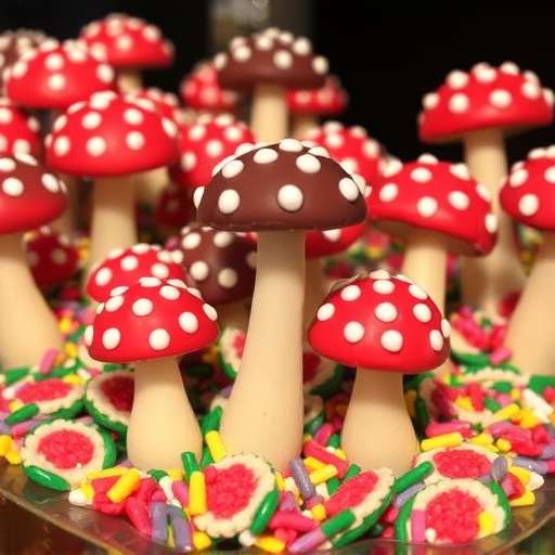 Psilocybin Magic Mushroom Chocolates Display