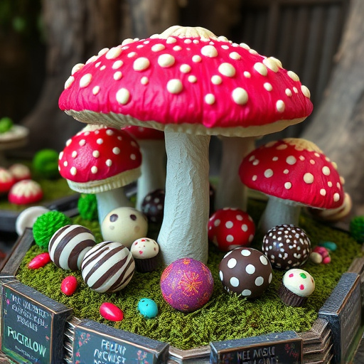 Psilocybin Magic Mushroom Chocolates Display