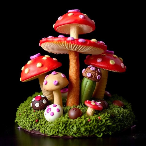 Psilocybin Magic Mushroom Chocolates Display