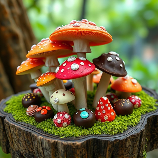 Psilocybin Magic Mushroom Chocolates Display