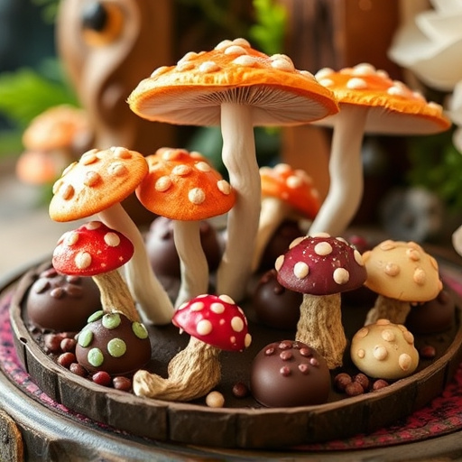 Psilocybin Magic Mushroom Chocolates Display