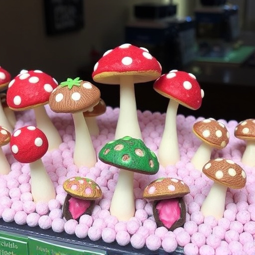 Psilocybin Magic Mushroom Chocolates Display