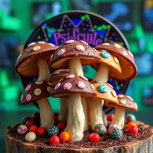 Psilocybin Magic Mushroom Chocolates Display