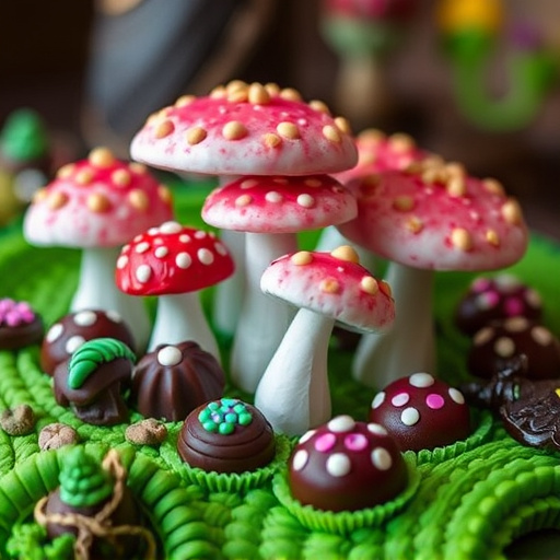 Psilocybin Magic Mushroom Chocolates Display
