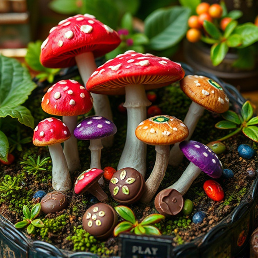 Psilocybin Magic Mushroom Chocolates Display