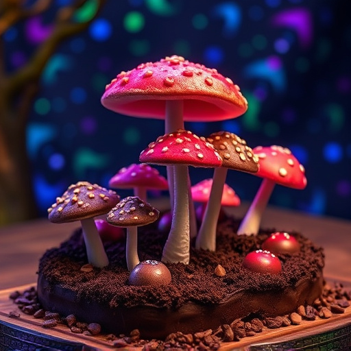 Psilocybin Magic Mushroom Chocolates Display