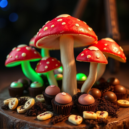 Psilocybin Magic Mushroom Chocolates Display