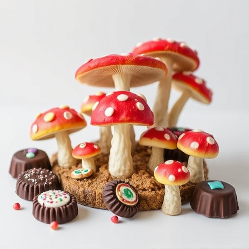 Psilocybin Magic Mushroom Chocolates Display