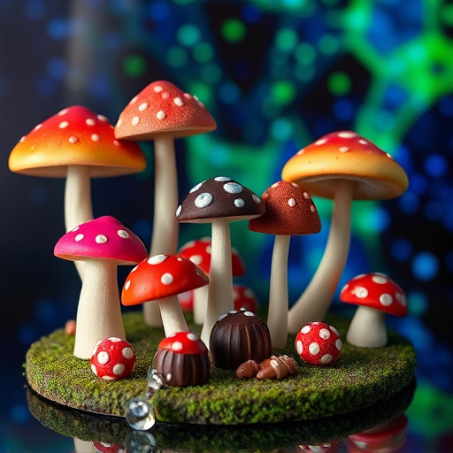 Psilocybin Magic Mushroom Chocolates Display