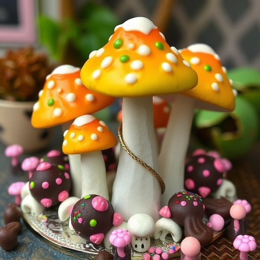 Psilocybin Magic Mushroom Chocolates Display