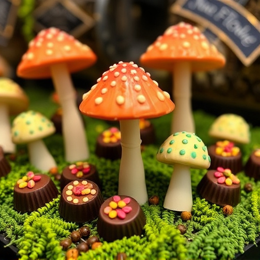 Psilocybin Magic Mushroom Chocolates Display