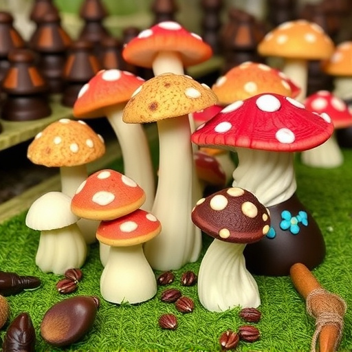 Psilocybin Magic Mushroom Chocolates Display