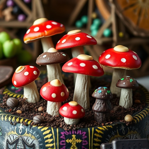 Psilocybin Magic Mushroom Chocolates Display