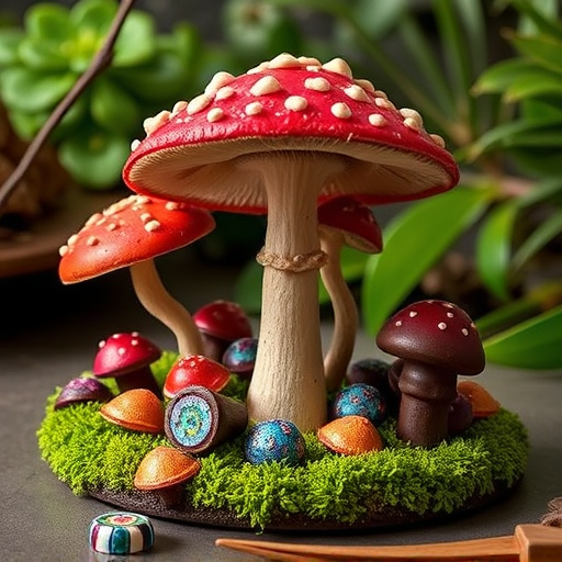 Psilocybin Magic Mushroom Chocolates Display