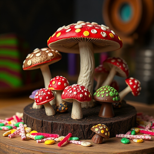 Psilocybin Magic Mushroom Chocolates Display