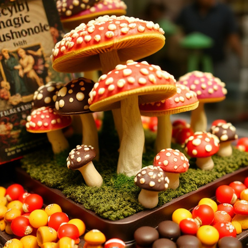 Psilocybin Magic Mushroom Chocolates Display