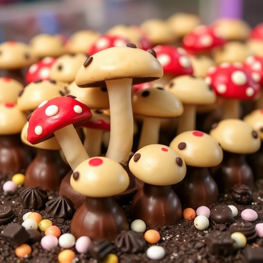 Psilocybin Magic Mushroom Chocolates Display