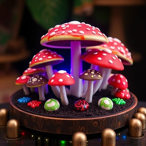 Psilocybin Magic Mushroom Chocolates Display