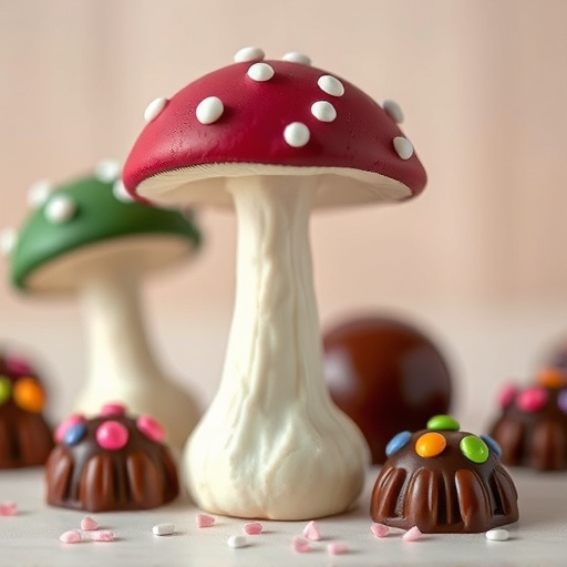 Psilocybin Magic Mushroom Chocolates Display