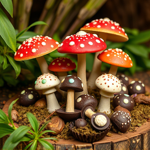 Psilocybin Magic Mushroom Chocolates Display