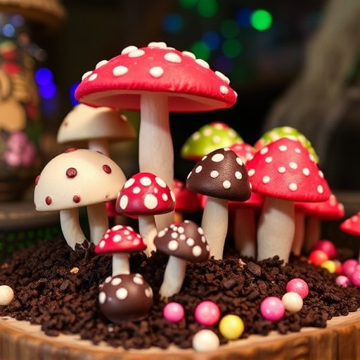 Psilocybin Magic Mushroom Chocolates Display