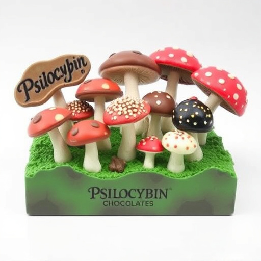 Psilocybin Magic Mushroom Chocolates Display