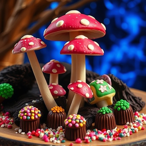 Psilocybin Magic Mushroom Chocolates Display