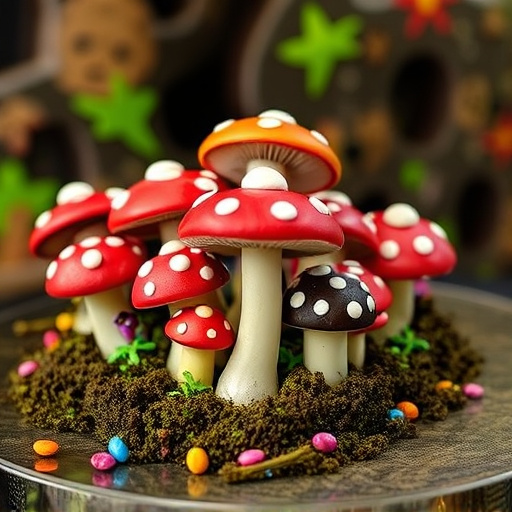 Psilocybin Magic Mushroom Chocolates Display