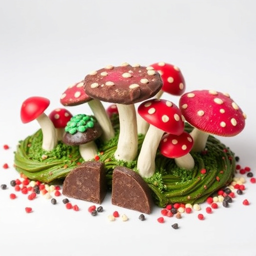 Psilocybin Magic Mushroom Chocolates Display