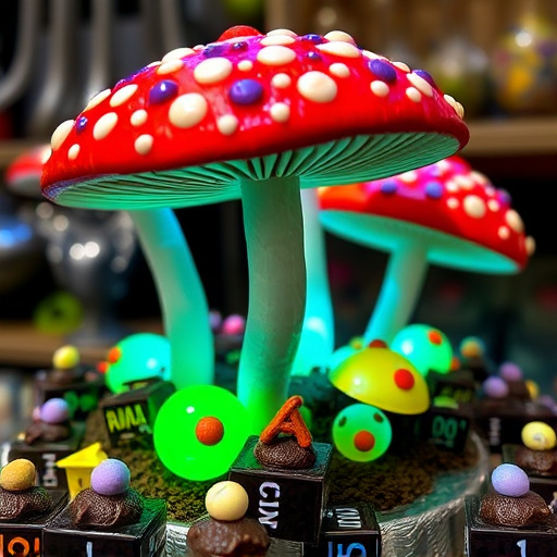 Psilocybin Magic Mushroom Chocolates Display