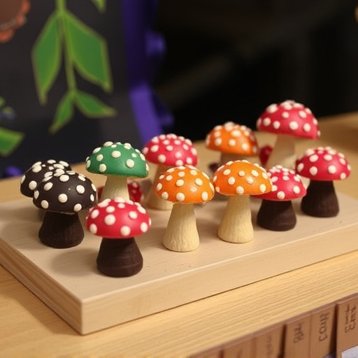 Psilocybin Magic Mushroom Chocolates Display