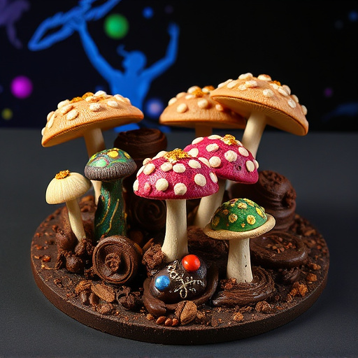 Psilocybin Magic Mushroom Chocolates Display