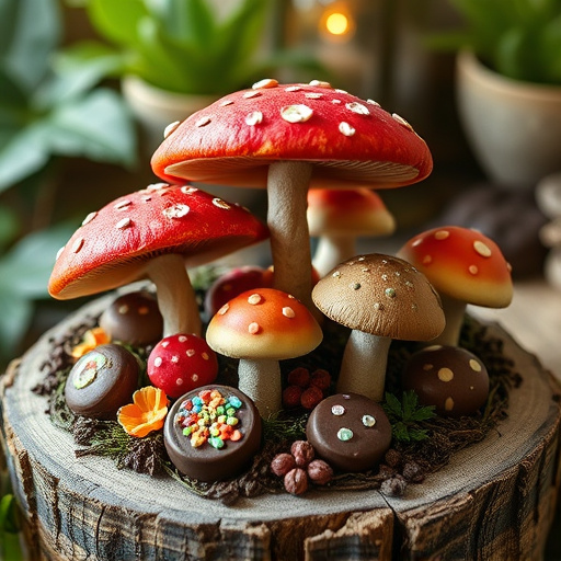 Psilocybin Magic Mushroom Chocolates Display