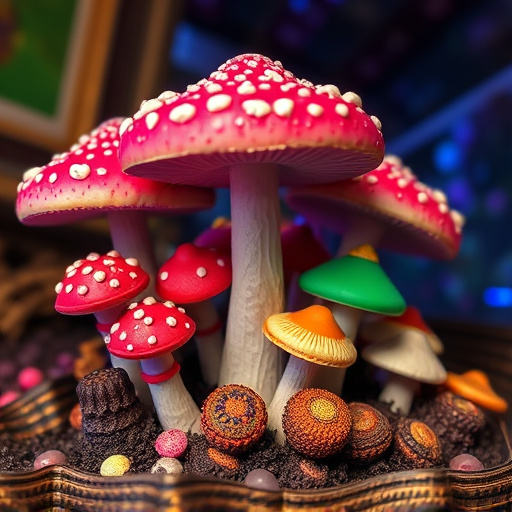 Psilocybin Magic Mushroom Chocolates Display