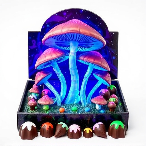 Psilocybin Magic Mushroom Chocolates Display