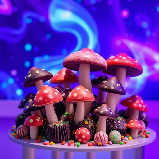 Psilocybin Magic Mushroom Chocolates Display