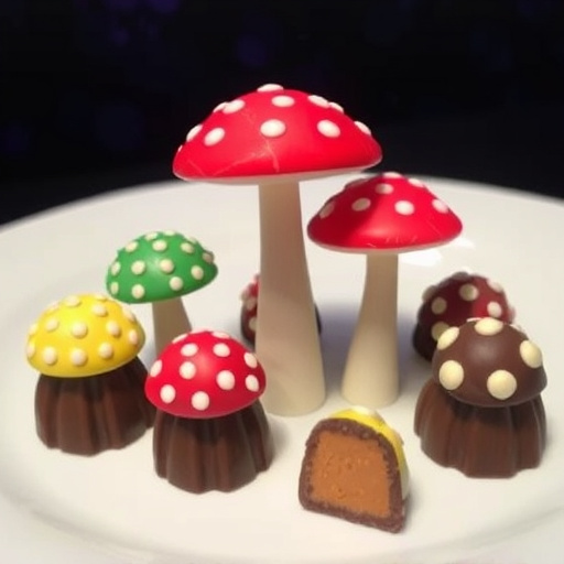 Psilocybin Magic Mushroom Chocolates Display