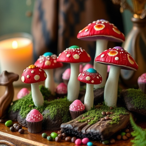 Psilocybin Magic Mushroom Chocolates Display