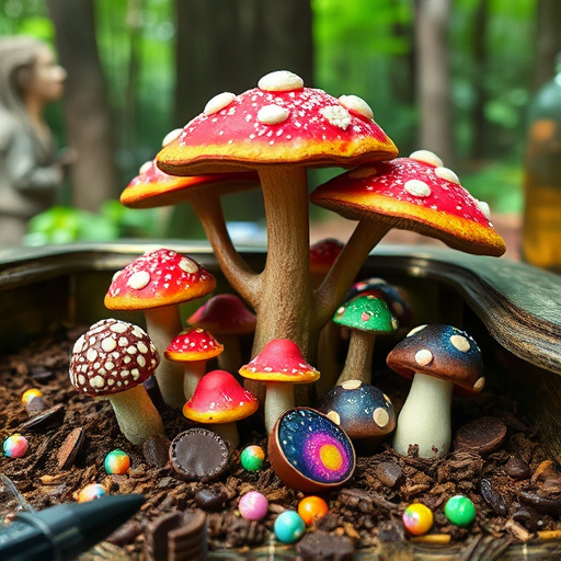 Psilocybin Magic Mushroom Chocolates Display