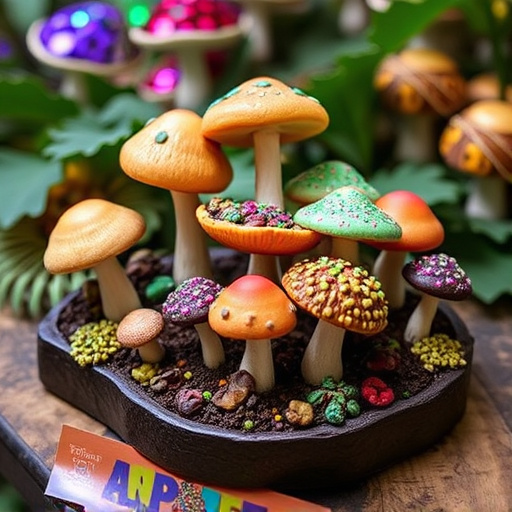 Psilocybin Magic Mushroom Chocolates Display