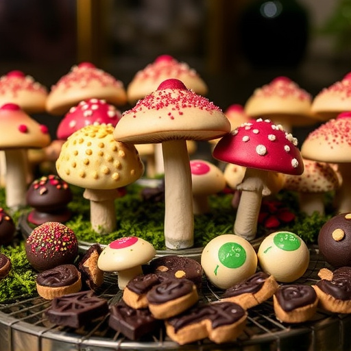 Psilocybin Magic Mushroom Chocolates Display