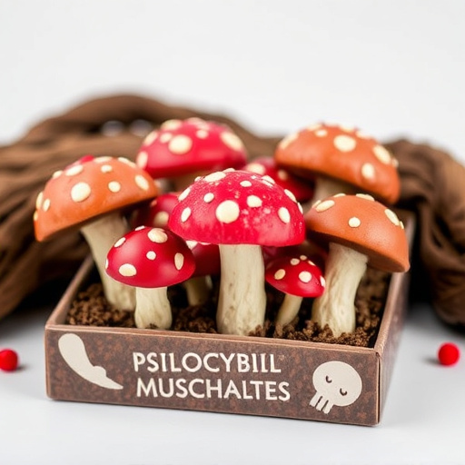 Psilocybin Magic Mushroom Chocolates Display