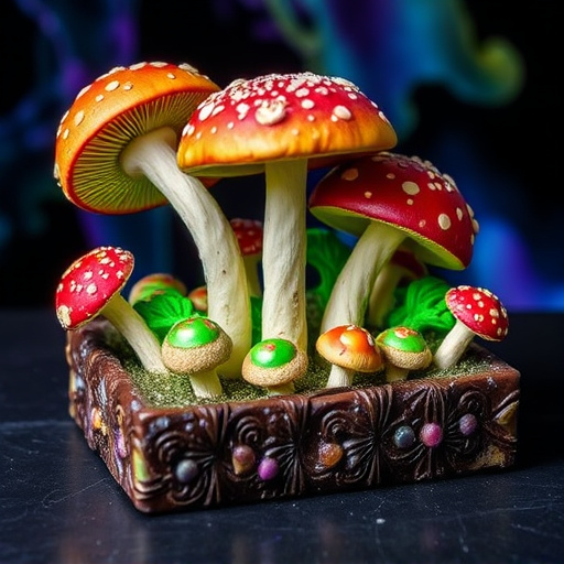 Psilocybin Magic Mushroom Chocolates Display