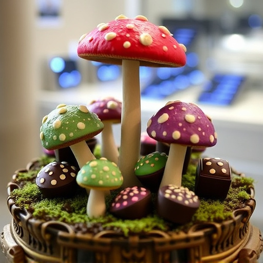 Psilocybin Magic Mushroom Chocolates Display
