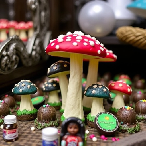 Psilocybin Magic Mushroom Chocolates Display