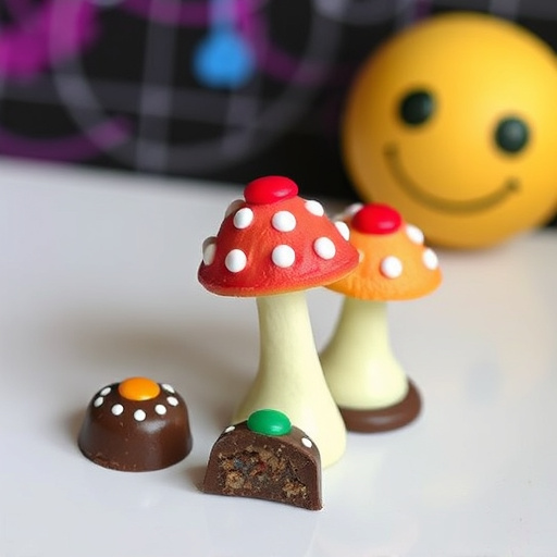 Psilocybin Magic Mushroom Chocolates Display
