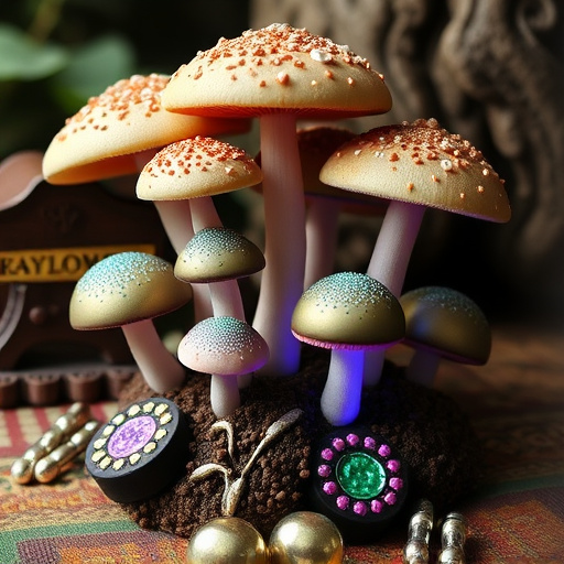 Psilocybin Magic Mushroom Chocolates Display