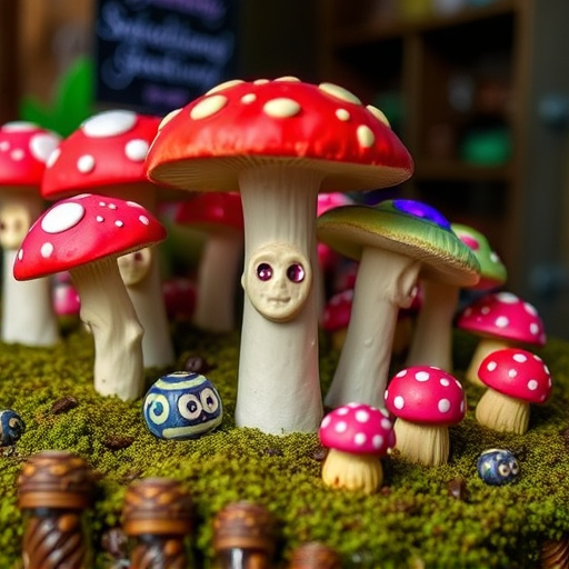 Psilocybin Magic Mushroom Chocolates Display