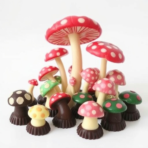 Psilocybin Magic Mushroom Chocolates Display